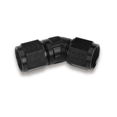 Earl's Performance Plumbing AT939108ERL BLACK 45 DEG. NUT TO NUT LOW PROFILE