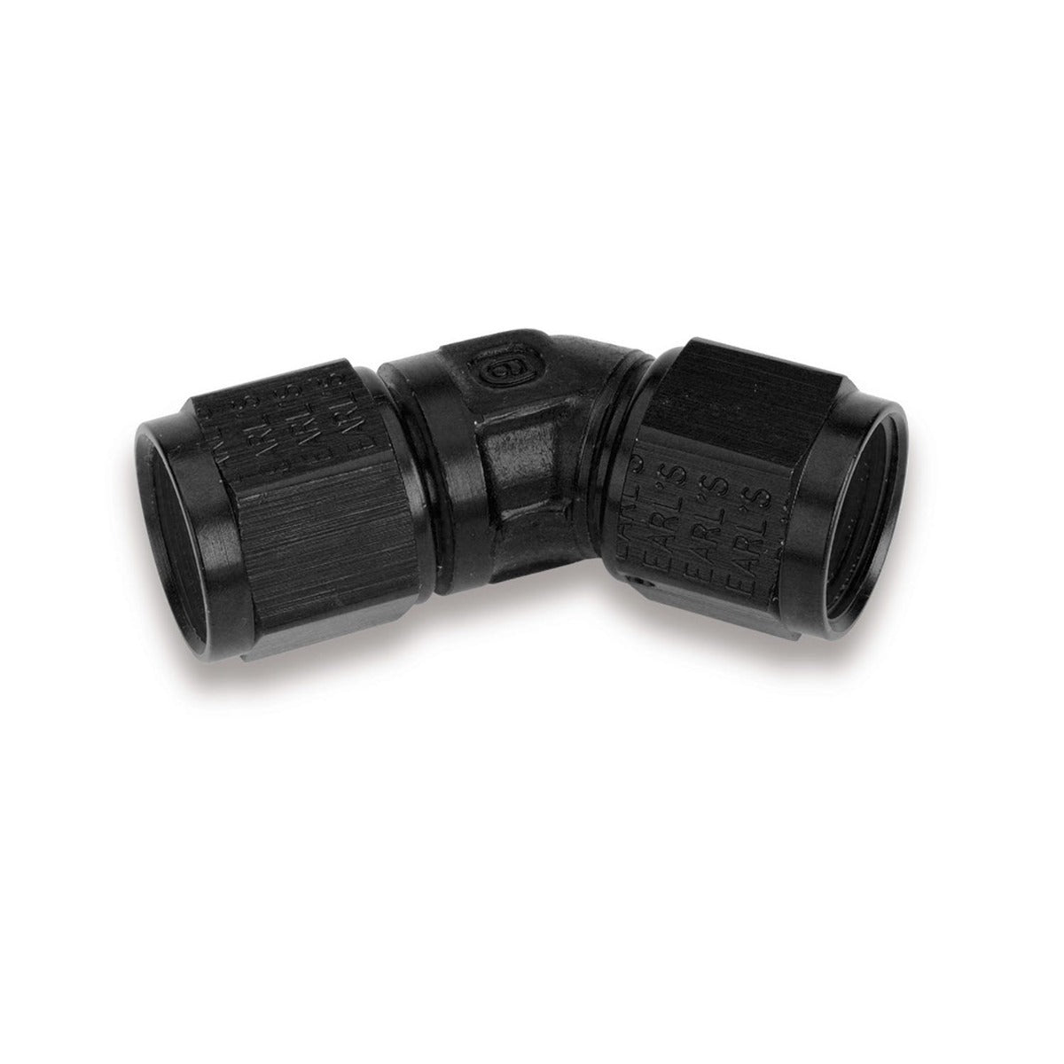 Earl's Performance Plumbing AT939116ERL BLACK 45 DEG. NUT TO NUT LOW PROFILE