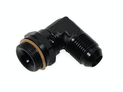 Earl's Performance Plumbing AT949083ERL BLACK 90 DEG -8 MALE-MALE SWIVEL 7/8-20