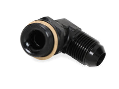 Earl's Performance Plumbing AT949083ERL BLACK 90 DEG -8 MALE-MALE SWIVEL 7/8-20