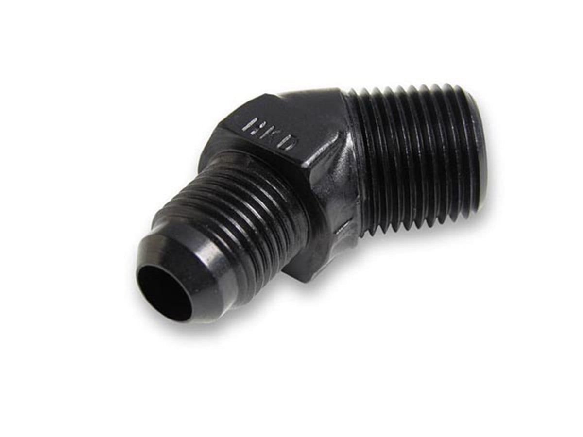 Earl's Performance Plumbing AT982362ERL BLACK 45 DG-6 TO1/8 NPT ADPT