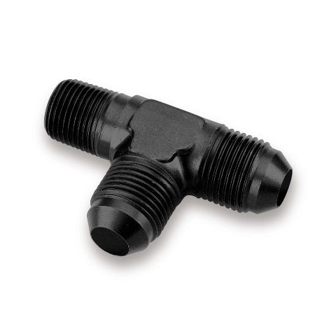 Earl's Performance Plumbing AT982604ERL BLACK -4 TO 1/8 NPT T ON RUN