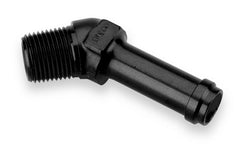 Earl's Performance Plumbing AT984404ERL BLACK 45 DEG 1/4 ID HOSE TO 1/8 NPT