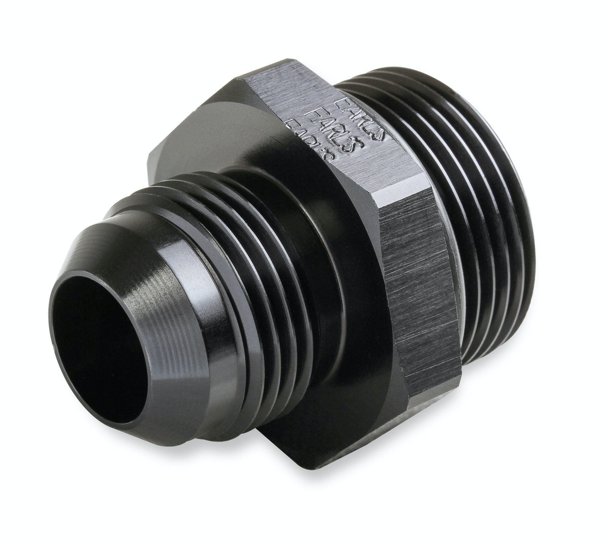 Earl's Performance Plumbing AT985014ERL -12 MALE AN TO -16 ORB, ALUMINUM, BLACK