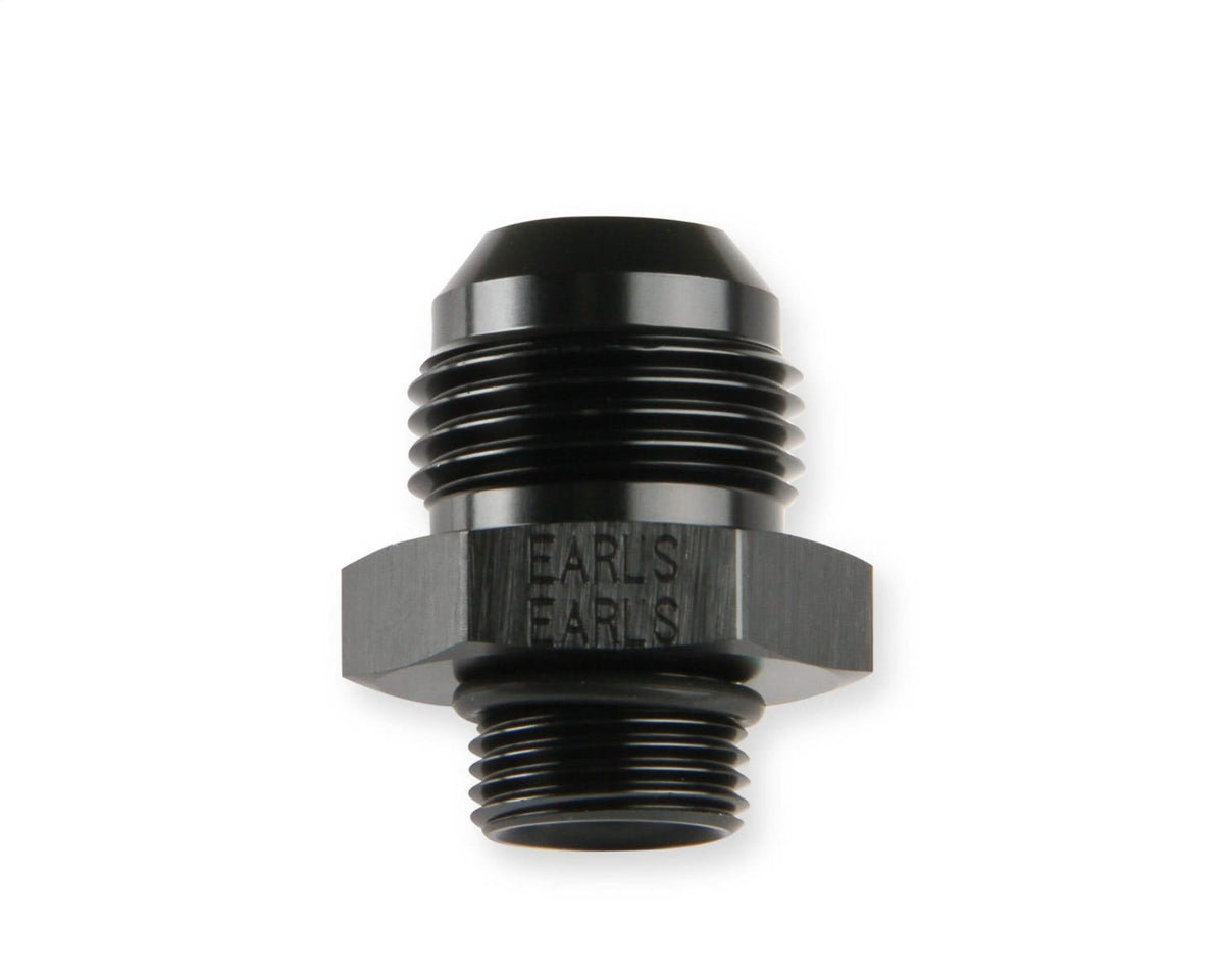 Earl's Performance Plumbing AT985128ERL ADAPTER, -12AN MALE TO -8 PORT, BLACK