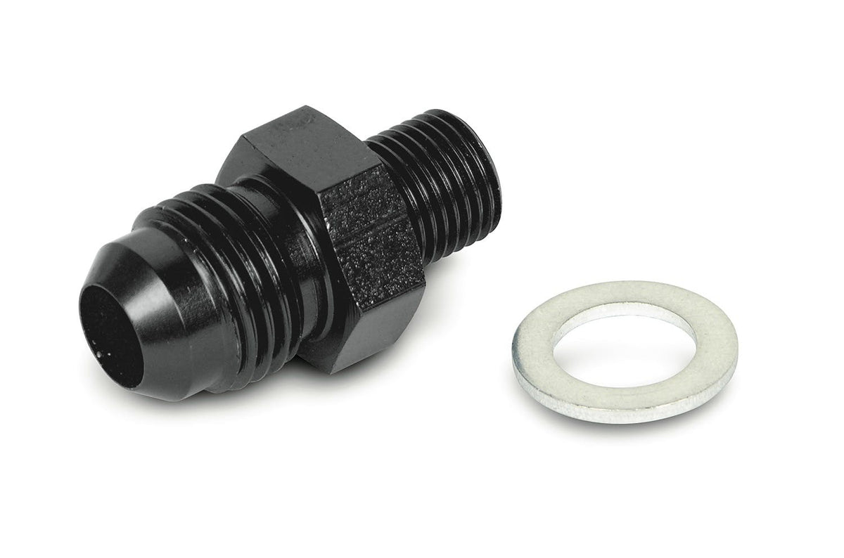 Earl's Performance Plumbing AT991953ERLP BLACK -6 TO 10MM X1.0 WEBER CARBS