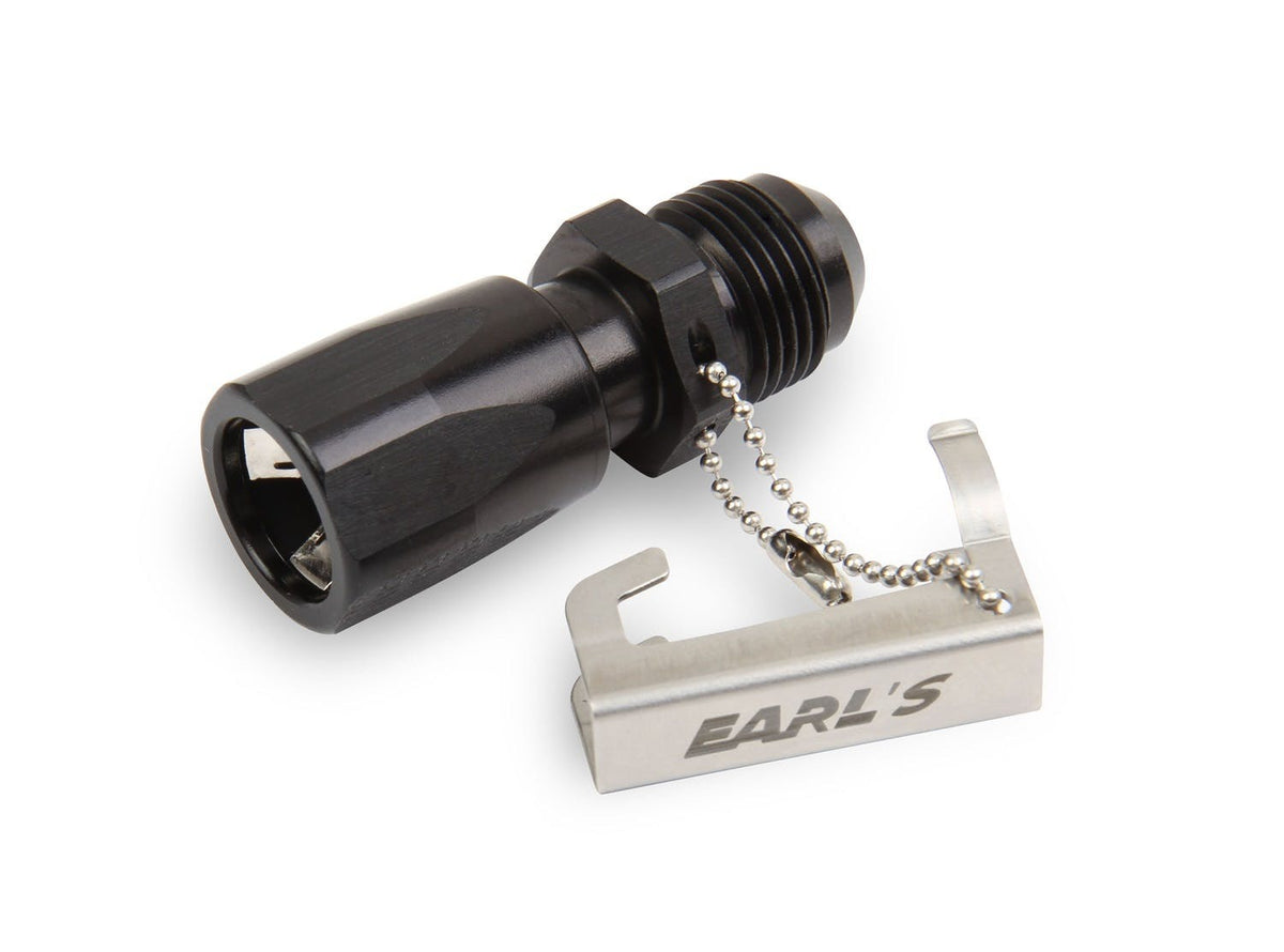 Earl's Performance Plumbing AT991966ERL -6 TO 3/8 QUIK CNNCT FUEL FTTTG
