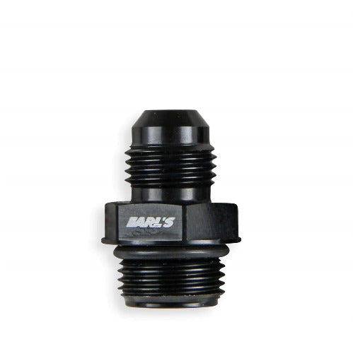 Earl's Performance Plumbing AT9919BECERL 3/8 BSPP TO -4AN MALE ADAPTER, BLACK