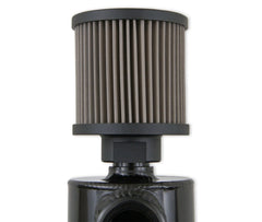 Earl's Performance Plumbing CT102ERL FILTER, S.S. MESH, 12AN FEMALE PORT, BLK