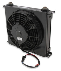 Earl's Performance Plumbing FP434ERL 34 ROW WIDE COOLER AND FAN PACK BLACK