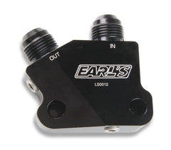Earl's Performance Plumbing LS0012ERL GM LS ENGINE OIL COOLER ADAPTER