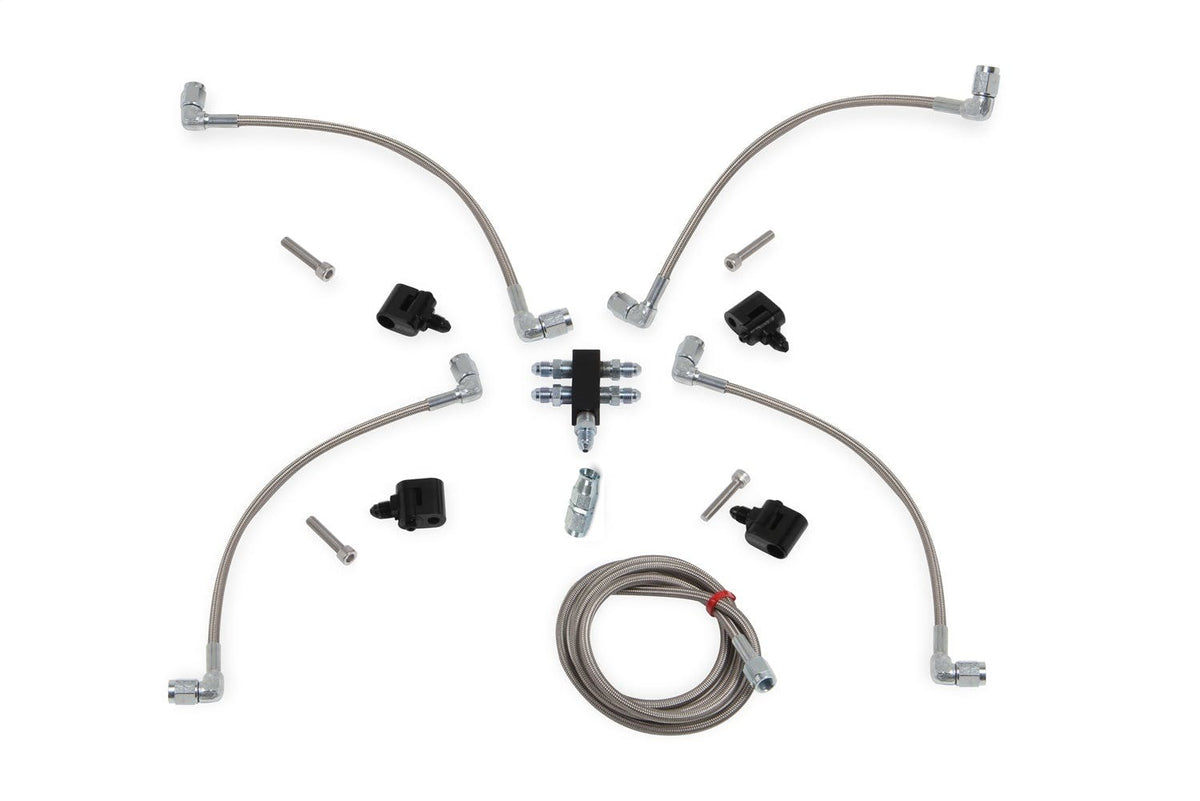 Earl's Performance Plumbing LS0015ERL LS STEAM TUBE KIT - 4-CORNER W/ SPEED-FL