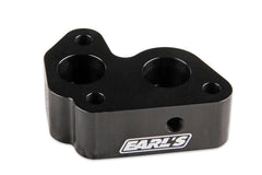 Earl's Performance Plumbing LS0022ERL GM LS WATER PUMP PLATES W/ -12 ORB PORTS