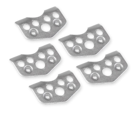 Earl's Performance Plumbing PAN8111-ERL WELD PLATE L/W FLAT NOTCHED 1 IN SPRG(5)