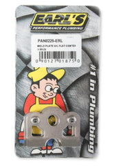 Earl's Performance Plumbing PAN8225-ERL WELD PLATE U/L FLAT CENTER 1-3/8 (5)