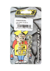 Earl's Performance Plumbing PANS5325-ERL 1.000 IN. SPRING .325 GRIP - GOLD (5)