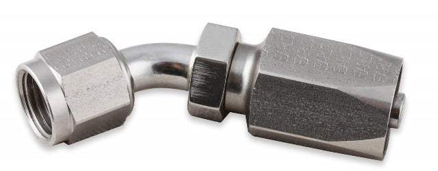 Earl's Performance Plumbing SS134606ERL STAINLESS STEEL -6 45 DEG. JIC HOSE END