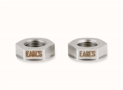 Earl's Performance Plumbing SS592504ERL 4AN FLANGED BULKHEAD NUT, S.S., 2 PK