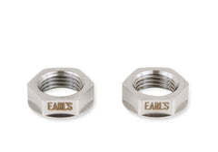 Earl's Performance Plumbing SS592506ERL 6AN FLANGED BULKHEAD NUT, S.S., 2 PK