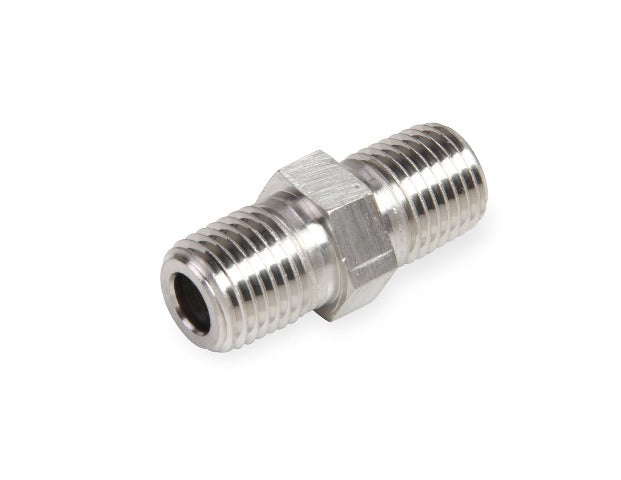 Earl's Performance Plumbing SS991102ERL 1/4 NPT NIPPLE  STAINLESS STEEL