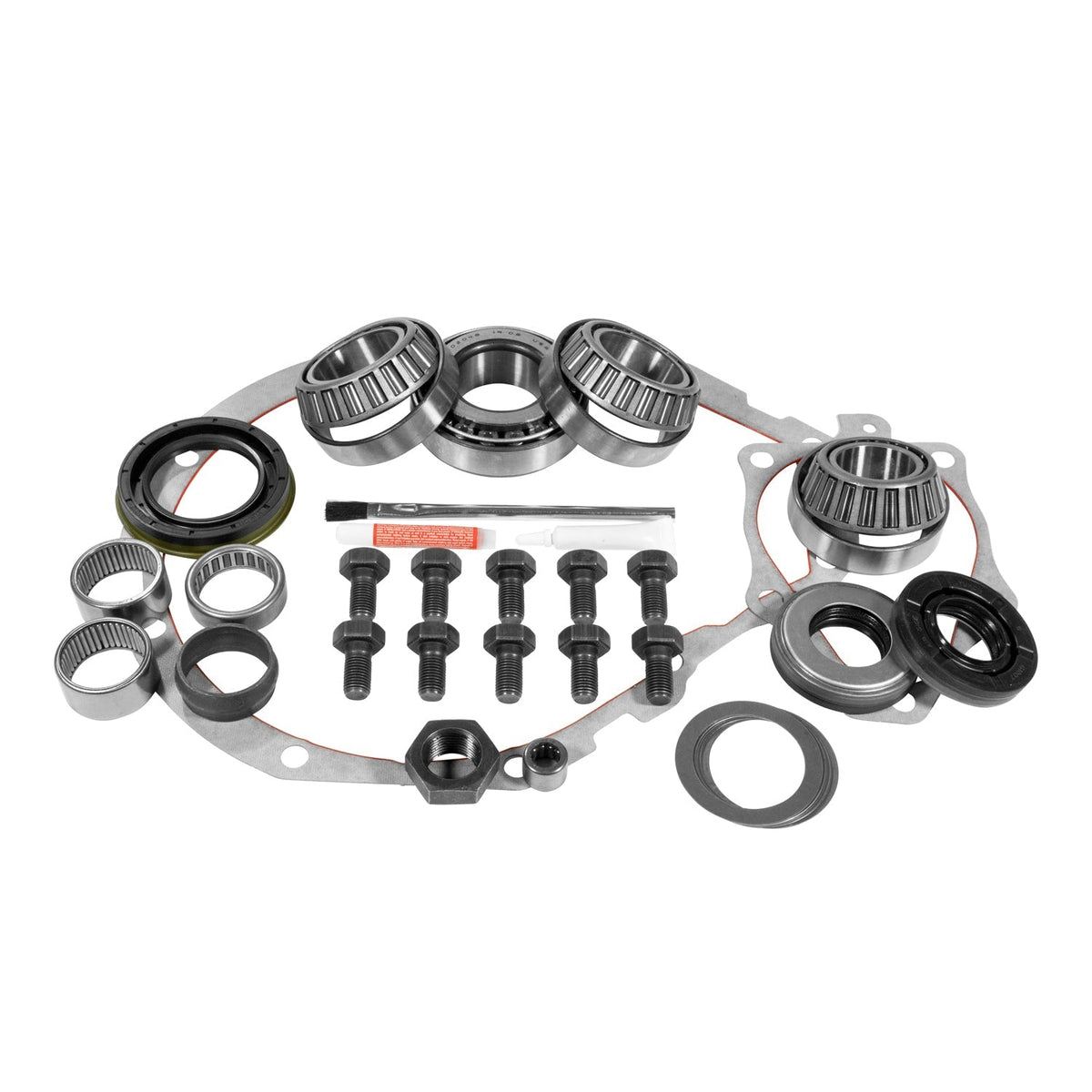 Yukon Gear Cadillac Chevrolet GMC Axle Differential Bearing and Seal Kit - Front YKGM8.25IFS-C