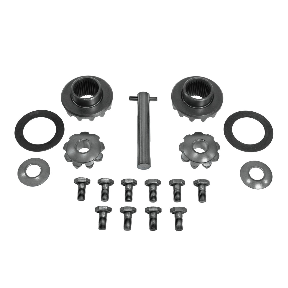 Yukon Gear 07-18 Jeep Wrangler Differential Carrier Gear Kit - Front Axle YPKD30-S-27-JK