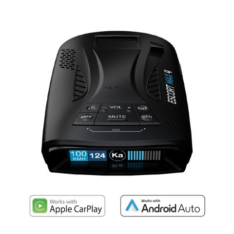 Escort MAX 4 Premium Radar Detector - Twice the Filtering Accuracy  Exceptional Range Maximized Awareness PN. MAX4