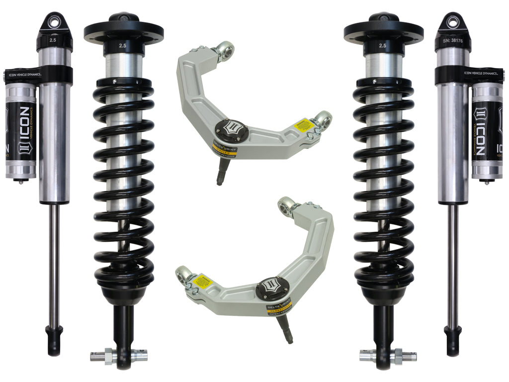 ICON Vehicle Dynamics K93083 0-2.63 Stage 3 Suspension System with Billet Upper Control Arm