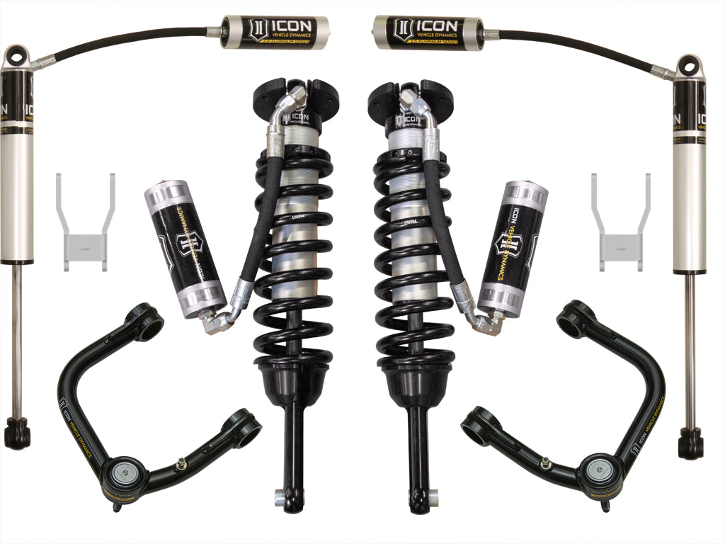 ICON Vehicle Dynamics K53139T 0-3 Stage 4 Suspension System with Tubular Upper Control Arm