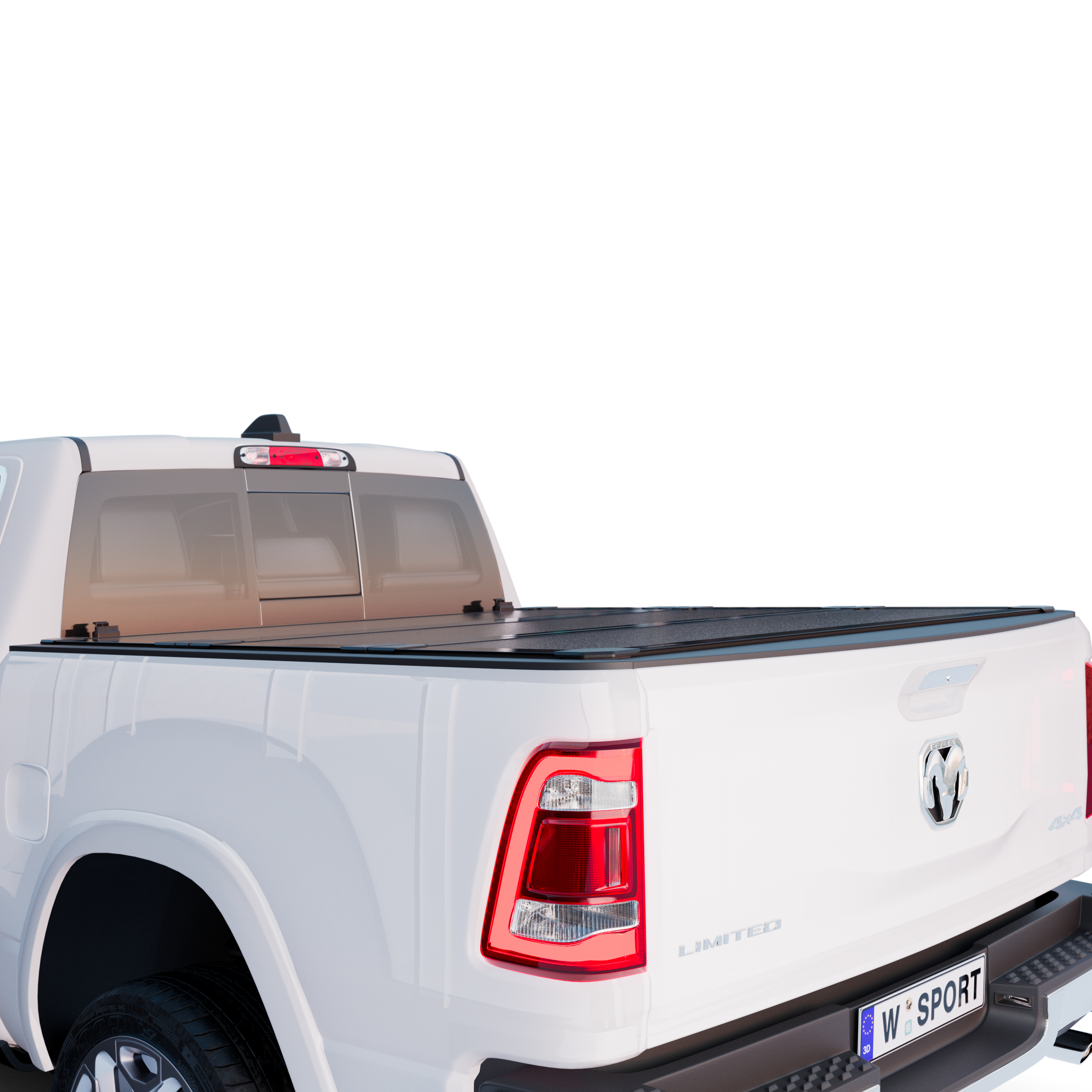 Worksport AL3 PRO Hard-Folding Tonneau Cover 4716160 Chevrolet GMC Bed Length: 72.8Inch Tonneau Cover