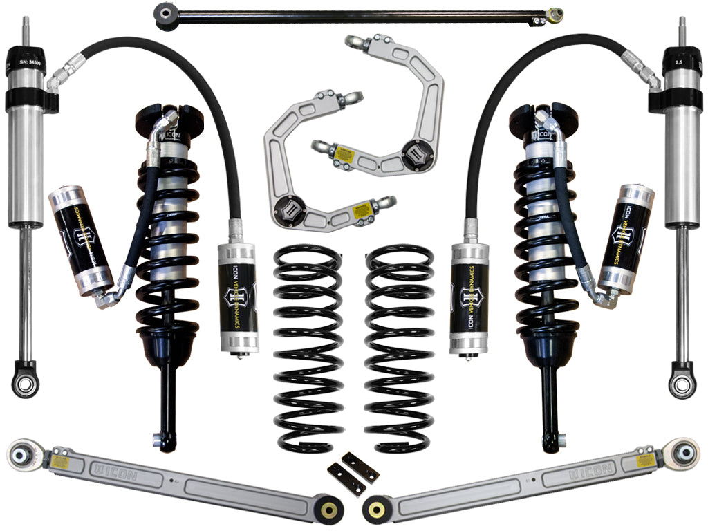 ICON Vehicle Dynamics K53185 0-3.5 Stage 5 Suspension System with Billet Upper Control Arm