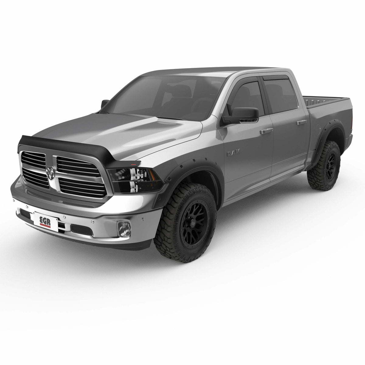 EGR Superguard hood guard matte black 09-18 Ram 1500 & 19+ Ram 1500 Classic