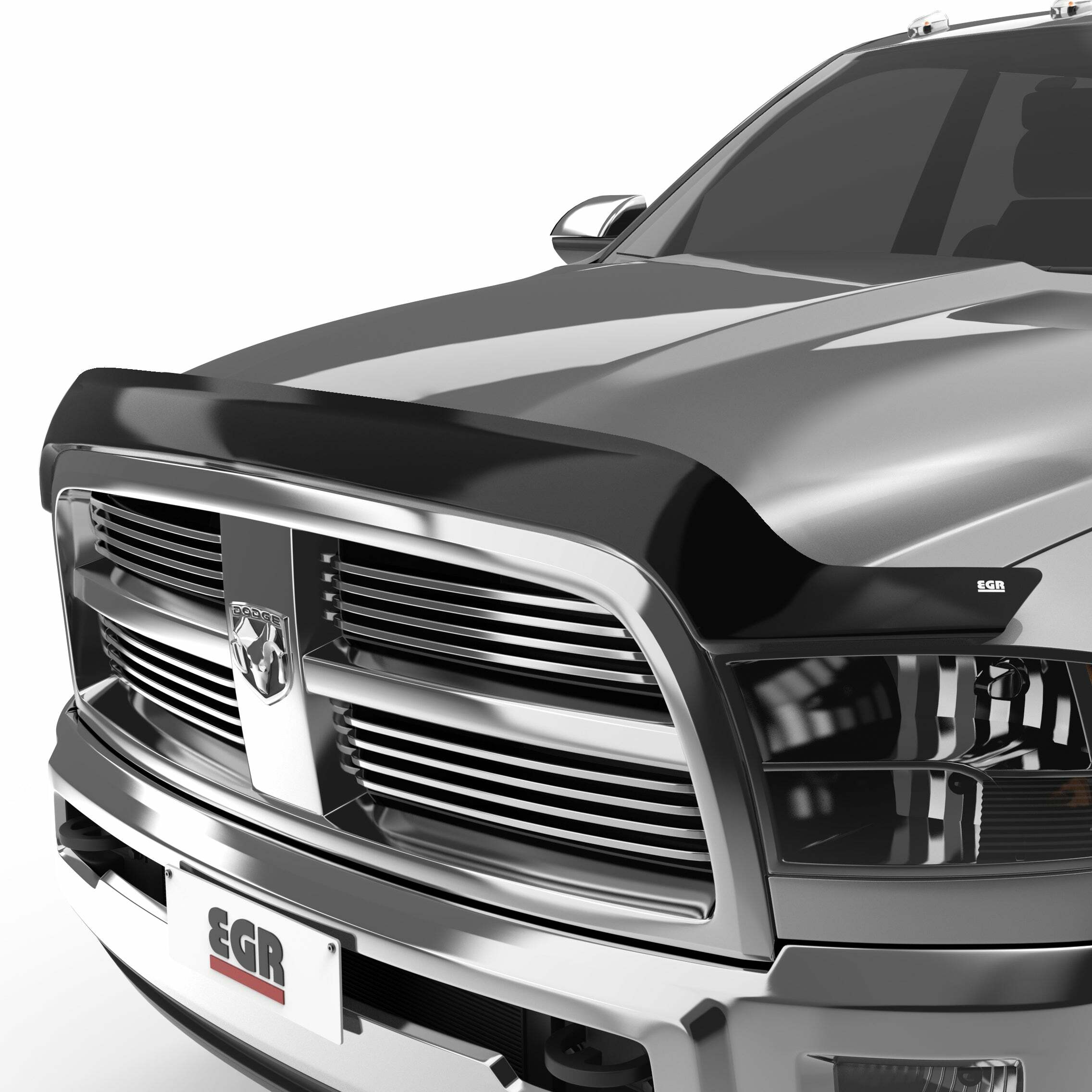 EGR Superguard hood guard dark smoke 10-19 Ram 2500 & 11-19 Ram 3500