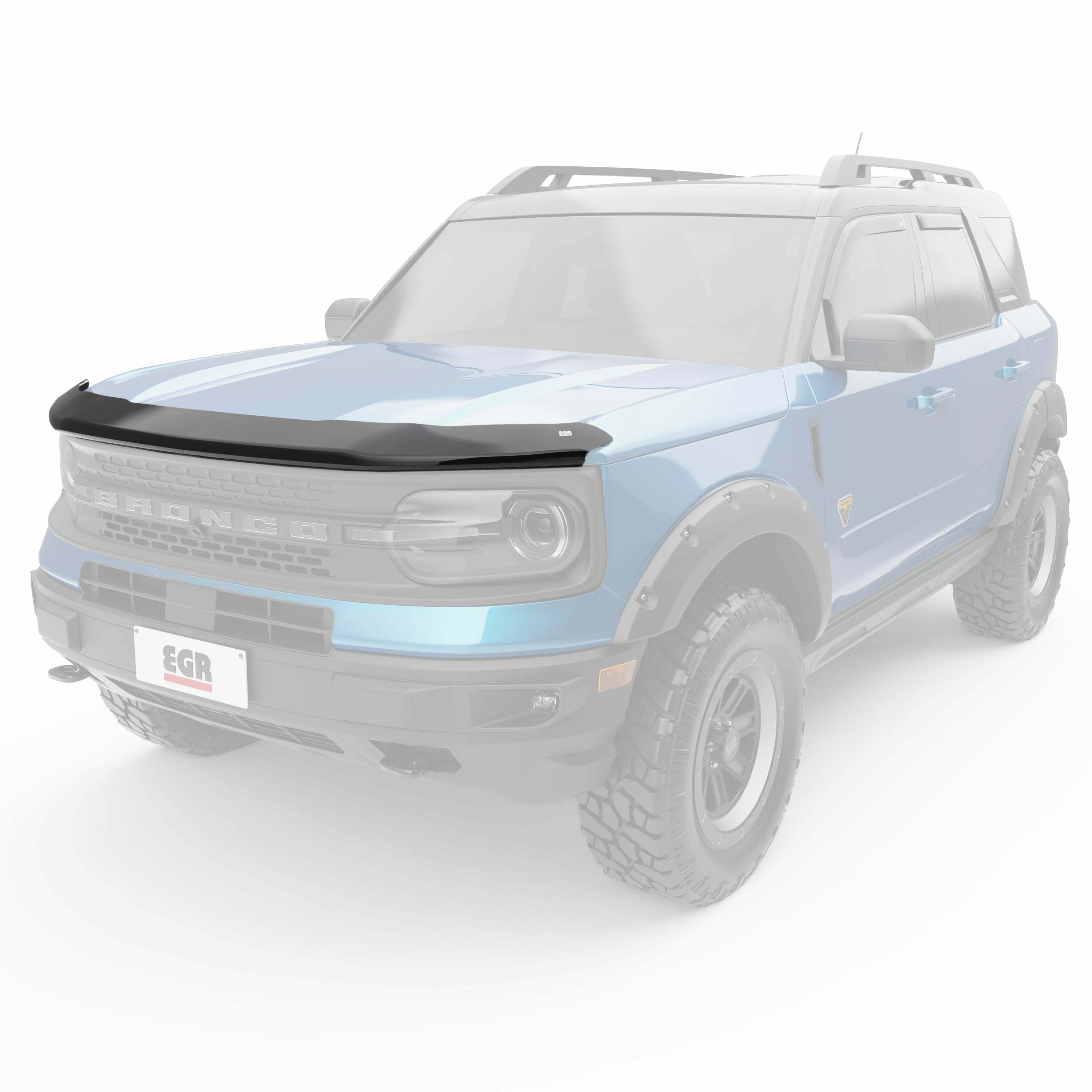 EGR Superguard hood guard matte black 21+ Ford Bronco Sport