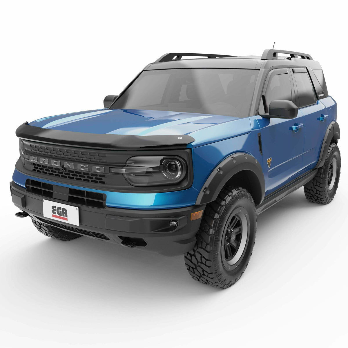 EGR Superguard hood guard matte black 21+ Ford Bronco Sport