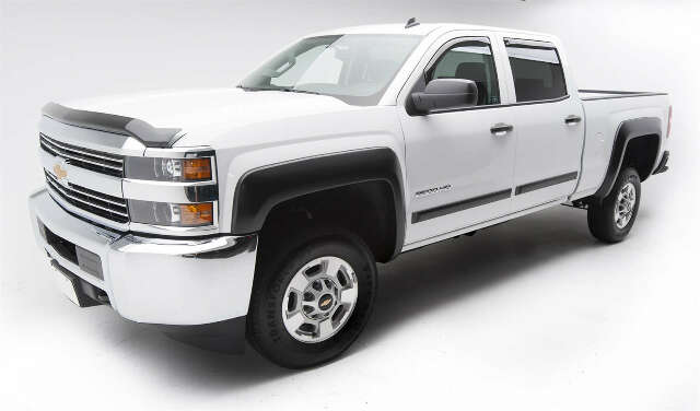 DISCONTINUED - EGR Rugged Body Side Molding 4pc set Crew Cabs 11-18 Ram 1500 10-22 Ram 2500 11-22 Ram 3500 19-22 Ram 1500 Classic 09-10 Dodge Ram 1500 14-18 Chevrolet Silverado & GMC Sierra 1500 15-19 Chevrolet Silverado & GMC Sierra 2500HD & 3500HD