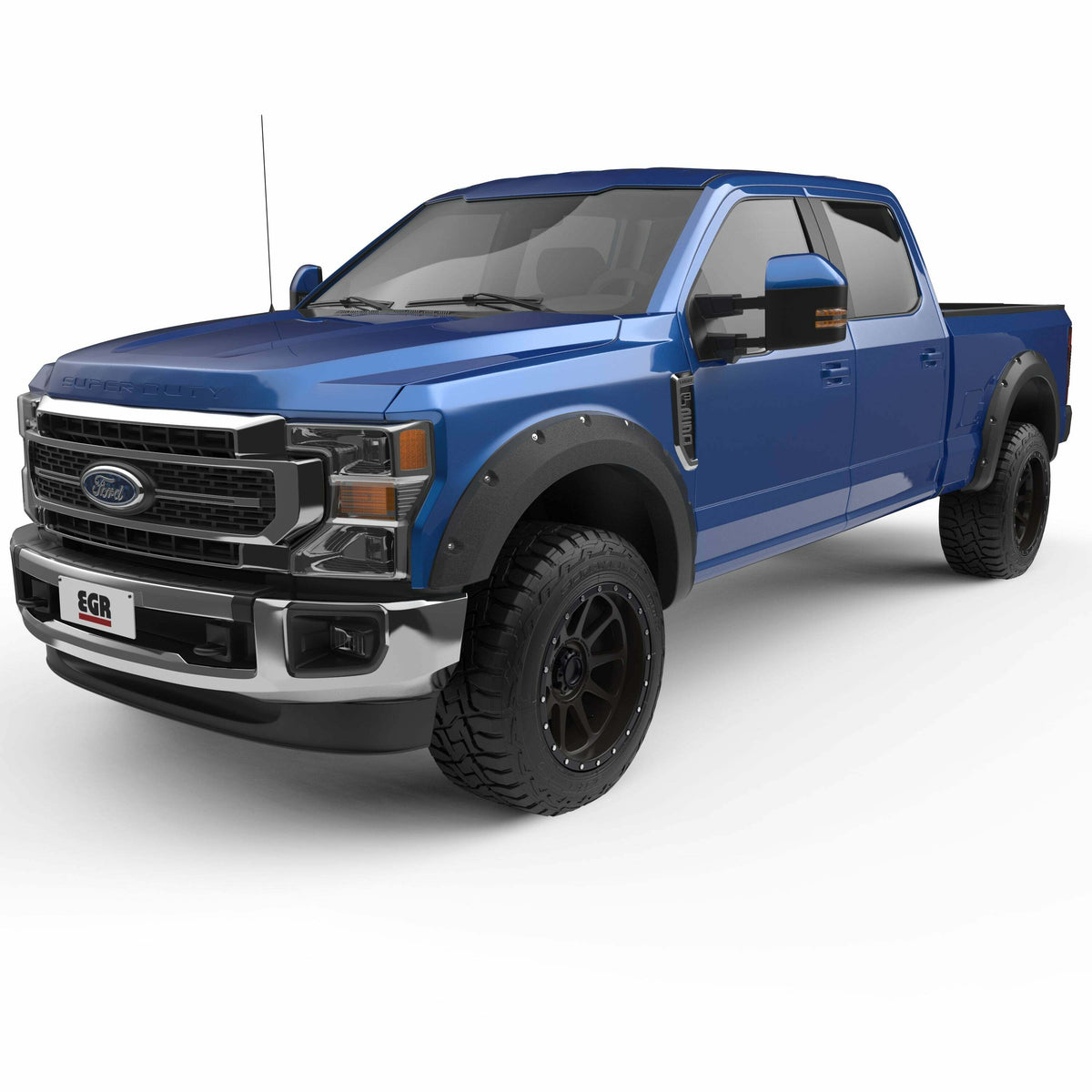 EGR Baseline Bolt Style Fender Flares 17-22 Ford F-250 F-350 Super Duty set of 4 BLF1006