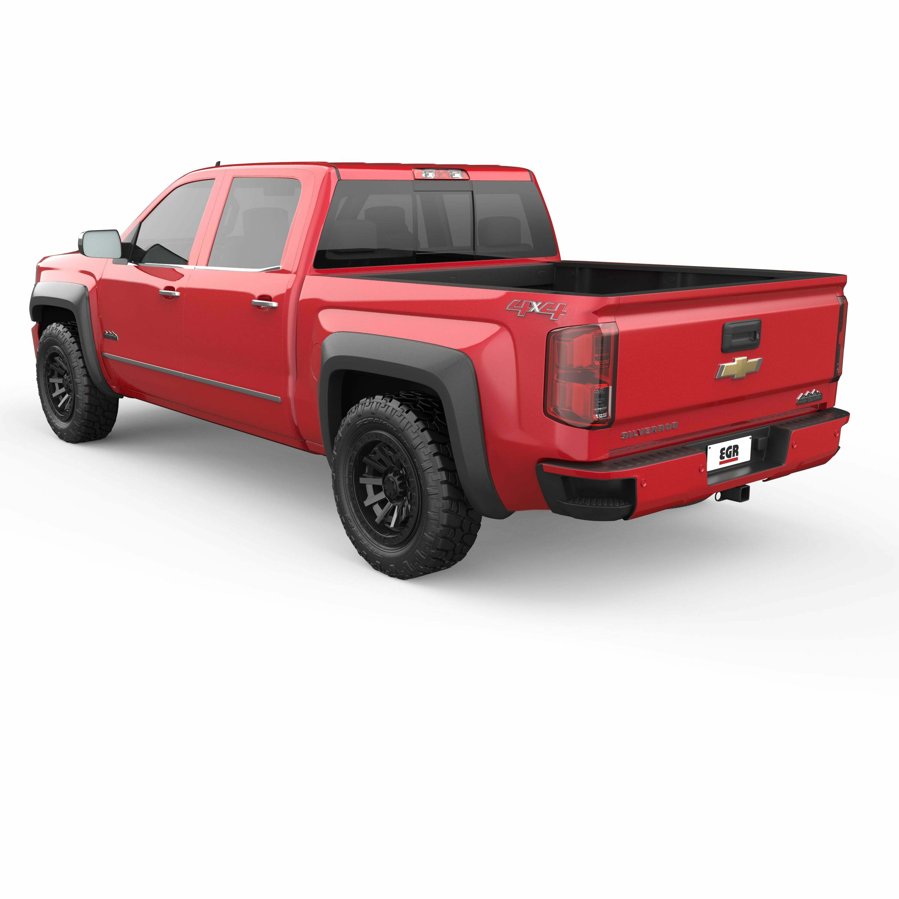 EGR Baseline Standard Style Fender Flares 14-18 Chevrolet Silverado 1500 Short Box Only set of 4 BLF2008