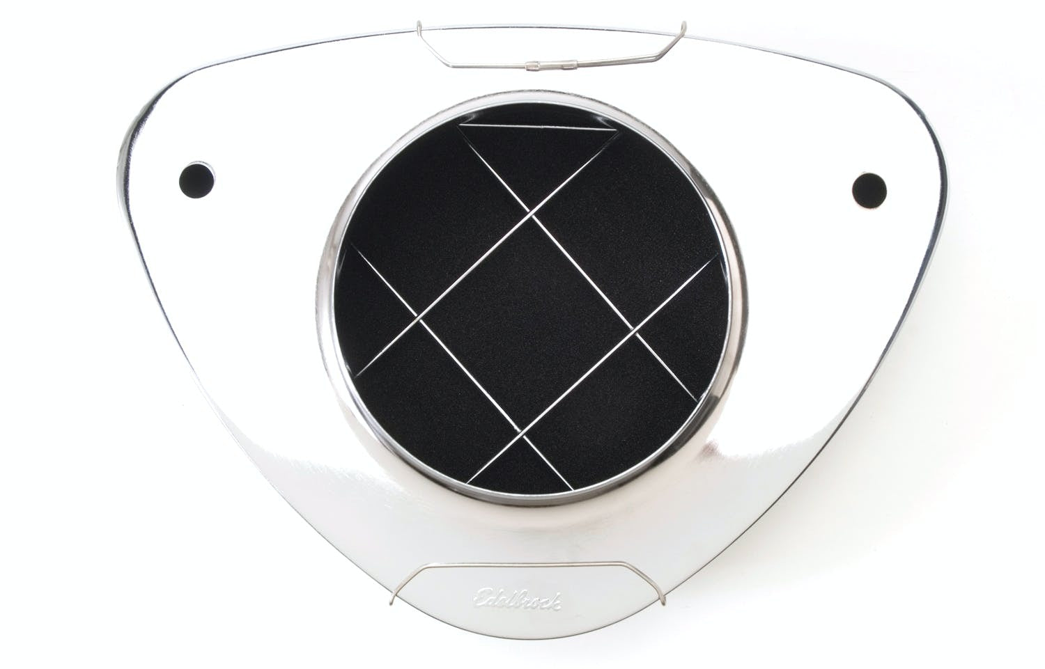 Edelbrock 1002 Pro-Flo 1000 Series Chrome Air Cleaner with Foam Element with 5-1/8 Air Horn