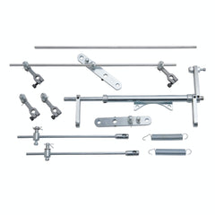 Edelbrock 1031 94 Carburetor Straight Throttle Linkage Kit for S/B Chevy Ram Log Manifold