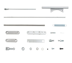 Edelbrock 1031 94 Carburetor Straight Throttle Linkage Kit for S/B Chevy Ram Log Manifold