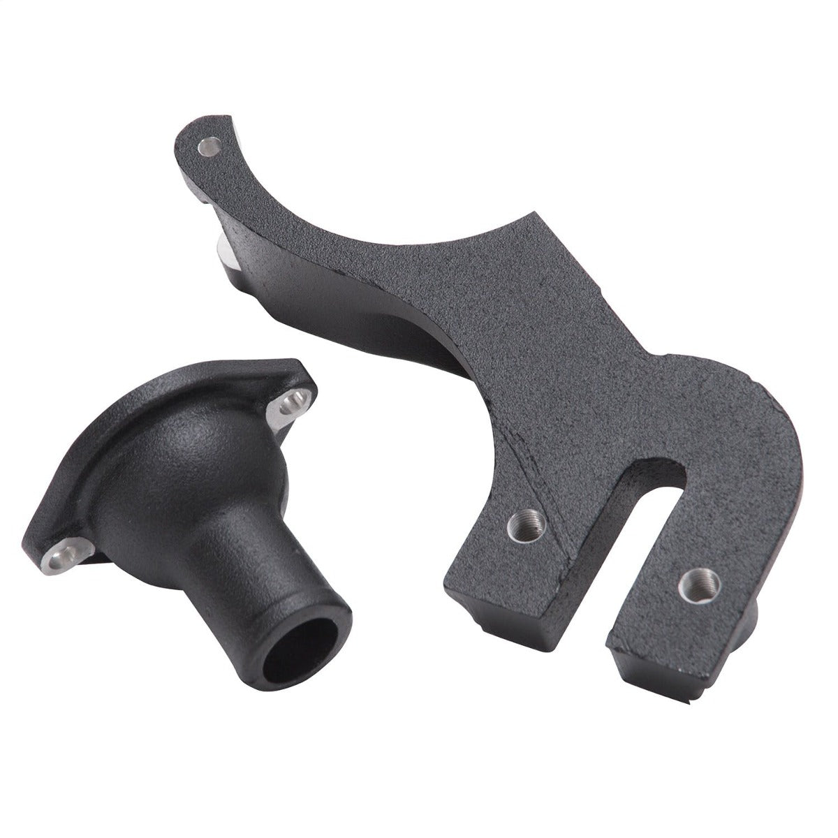 Edelbrock 11463 GENERATOR OFFSET KIT FORD FLATHEAD 1949-53 SATIN BLACK