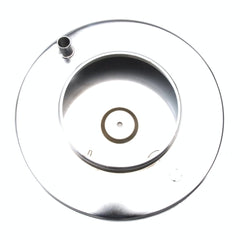Edelbrock 1208 Pro-Flo Chrome 10 Round Air Cleaner with 2 Paper Element (Deep Flange)