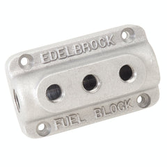 Edelbrock 1285 FUEL BLOCK TRIPLE AS CAST