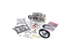 Edelbrock 14065 CARB PERF SERIES ELECTRIC CHOKE 600 CFM SQ. FLANGE QUADRAJET ADAPTER KIT SATIN