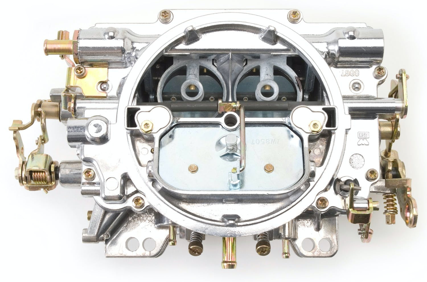 Edelbrock 1407 Performer Series 750 CFM Carburetor with Manual Choke in Satin (non-EGR)