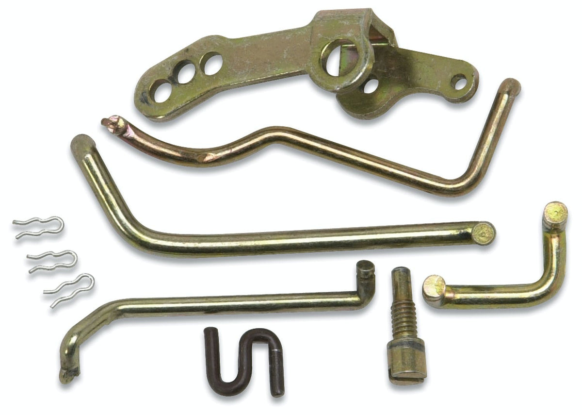 Edelbrock 1473 Replacement Performer Series Carburetor Linkage Kit in Gold Finish