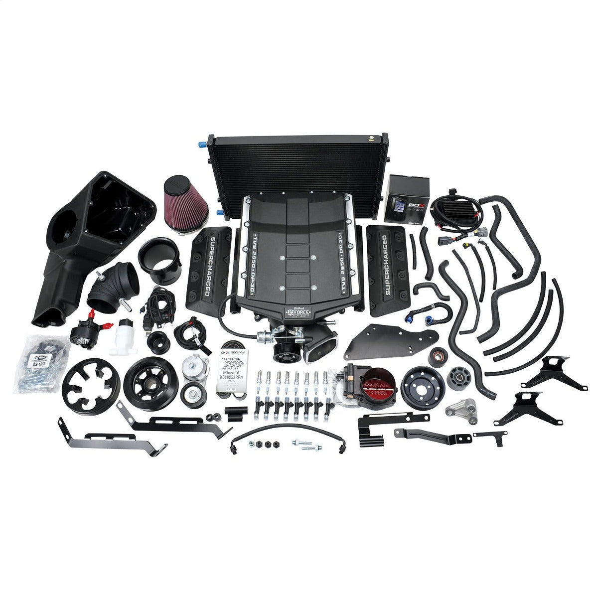 Edelbrock 153880 SC STAGE II 2018 MUSTANG R2650 GEN 3 DI/PI 5.0L COYOTE ENGINE NO TUNER