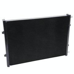 Edelbrock 15569 HEAT EXCHANGER SC UNIVERSAL 24x16.5x2.12 DUAL PASS SINGLE ROW BLACK
