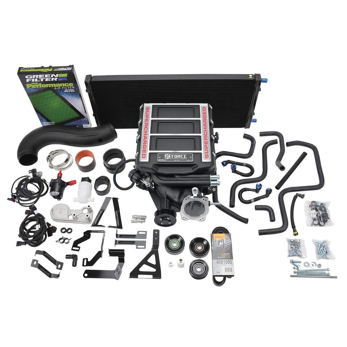 Edelbrock 156640 E-Force Supercharger 2017-18 R2650 DP3C Chevy/GMC Gen V Truck/SUV 6.2L No Tuner